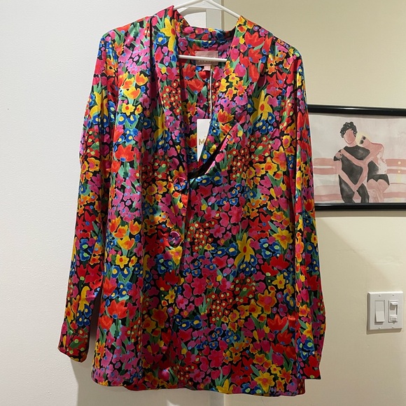 Show Me Your MuMu Jackets & Blazers - Brand New w/ Tags Women’s Show Me Your Mumu Felix Blazer in Garden Glow print, L